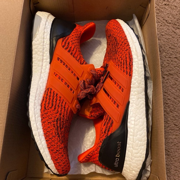Adidas UltraBoost 3.0 Energy Red size 10.5 - Picture 11 of 11